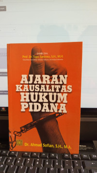 Ajaran Kausalitas Hukum Pidana