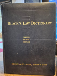 Image of Black's Law Dictionary Eighth Edition