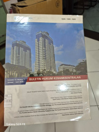 Buletin Hukum Kebanksentralan