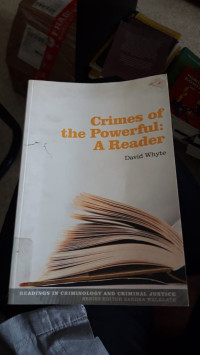 Crimes Of The Powerful : A Reader