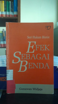 Efek Sebagai Benda