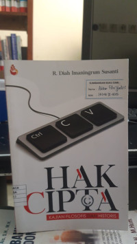 Hak Cipta Kajian Filosofis Dan Historis