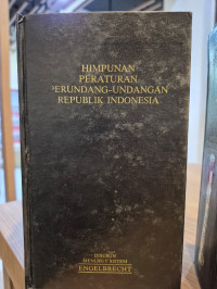 Image of Himpunan Peraturan Perundang-Undangan Republik Indonesia