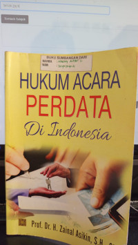Hukum Acara Perdata Di Indonesia