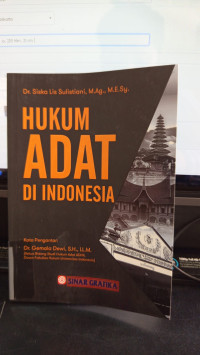 Hukum Adat Di Indonesia