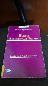 Hukum Administrasi Negara