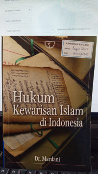 Hukum Kewarisan Islam Di Indonesia