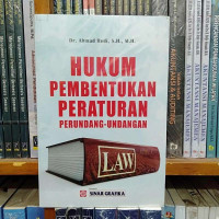 Hukum Pembentukan Peraturan Perundang-Undangan