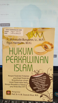 Hukum Perkawinan Islam