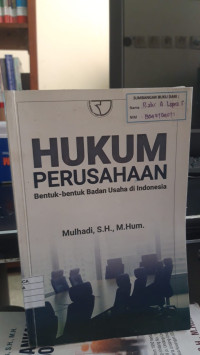 Hukum Perusahaan Bentuk-Bentuk Badan Usaha Di Indonesia