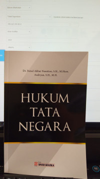 Hukum Tata Negara
