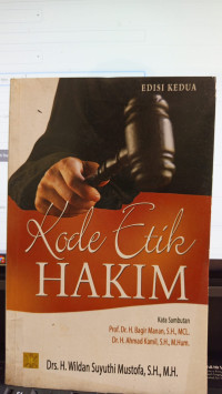 Kode Etik Hakim Edisi Kedua