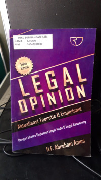 Legal Opinion Aktualisasi Teoretis & Empirisme