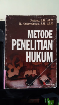 Metode Penelitian Hukum