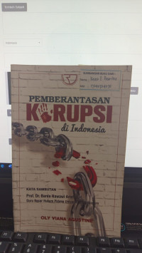 Pemberantasan Korupsi Di Indonesia