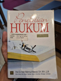 Penelitian Hukum Edisi Revisi