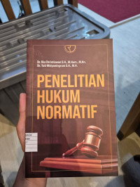 Penelitian Hukum Normatif