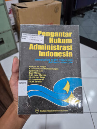 Pengantar Hukum Administrasi Indonesia 2011