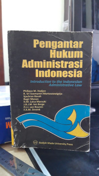 Pengantar Hukum Administrasi Indonesia 2008