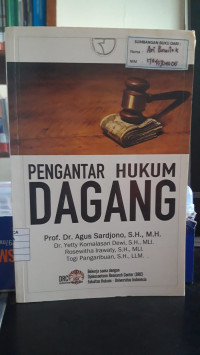 Pengantar Hukum Dagang