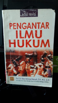 Pengantar Ilmu Hukum Edisi Revisi