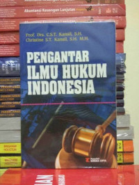 Pengantar Ilmu Hukum Indonesia