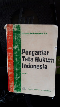 Pengantar Tata Hukum Indonesia