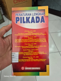 Peraturan Lengkap Pilkada