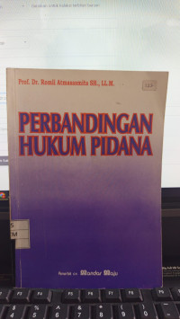 Perbandingan Hukum Pidana