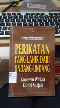 Perikatan Yang Lahir Dari Undang-Undang
