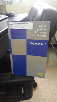 Pokok-Pokok Hukum Perikatan