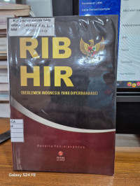 RIB/HIR (Reglemen Indonesia Yang Diperbaharui)