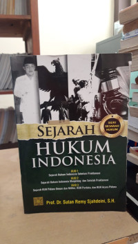 Sejarah Hukum Indonesia
