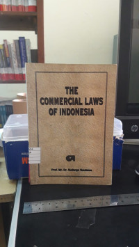 The Commercial Laws Of Indonesia