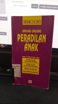 Undang-Undang Peradilan Anak